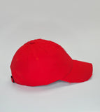 Rich-Mind Signature Embroidery Cap(Red)