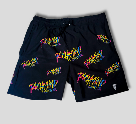 Rich-Mind Drip Swim Shorts(Adult)